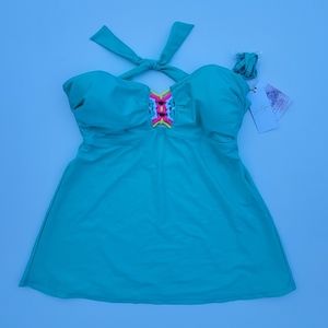 New Jessica Simpson Women's Swimsuit Tankini Sz S